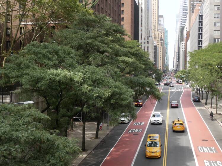 42nd Street will become a bus-only corridor during World Cup match days to ease traffic congestion
