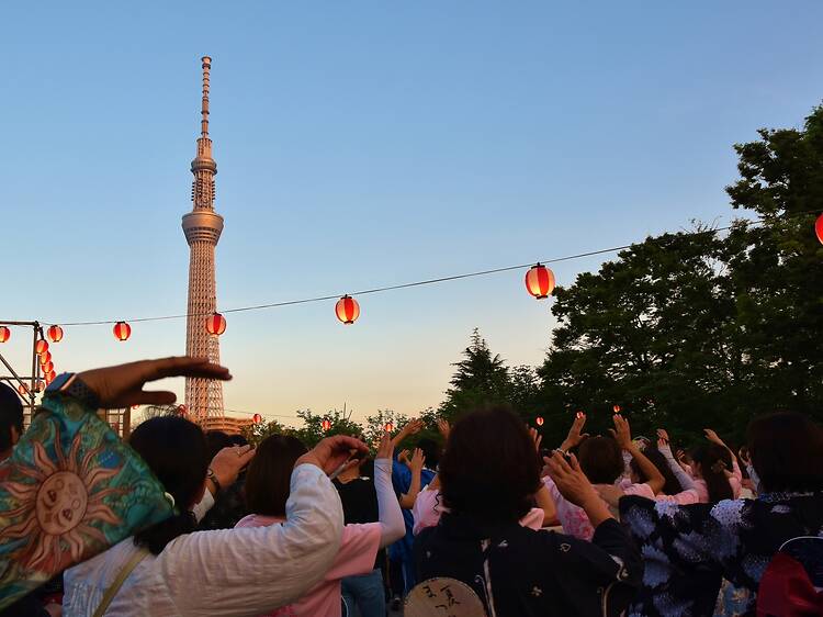 Oku-Asakusa Bon Odori Festival Oku-Asakusa Bon Odori Festival