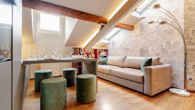 A light-filled loft in Brera A light-filled loft in Brera