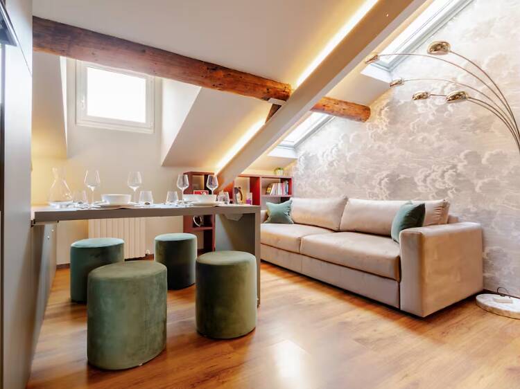 A light-filled loft in Brera A light-filled loft in Brera