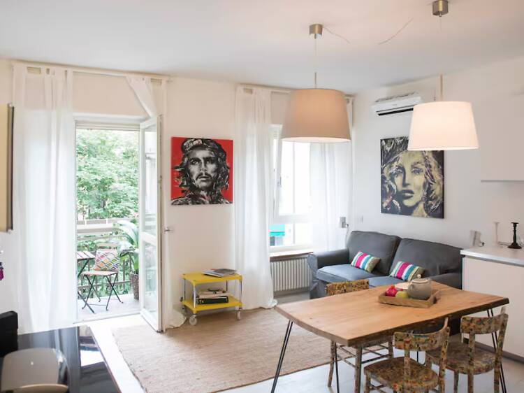 An art-filled apartment near Porta Venezia An art-filled apartment near Porta Venezia