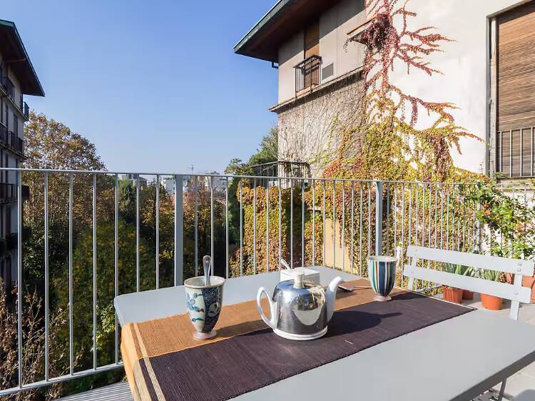 The leafy, terraced studio in Brera The leafy, terraced studio in Brera