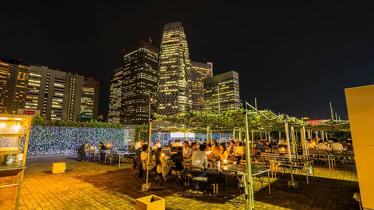 Keio Sky Beer Garden Keio Sky Beer Garden
