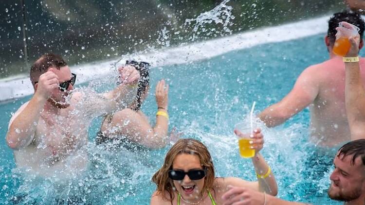 Hotel Clover’s Sail Away Pool Party takes over the rooftop