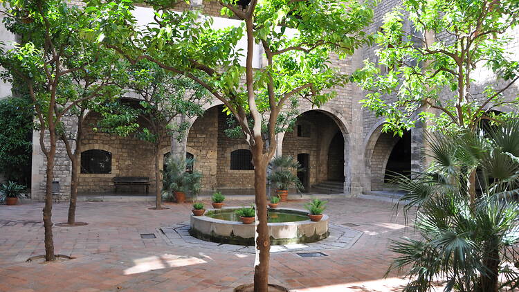 Pati del Museu Frederic Marès