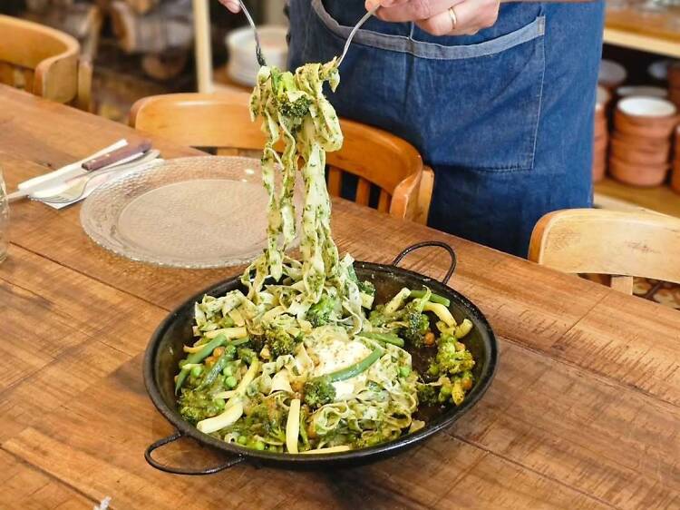 Fuente y Fonda: la pasta como en casa, para compartir sin apuro Fuente y Fonda: la pasta como en casa, para compartir sin apuro