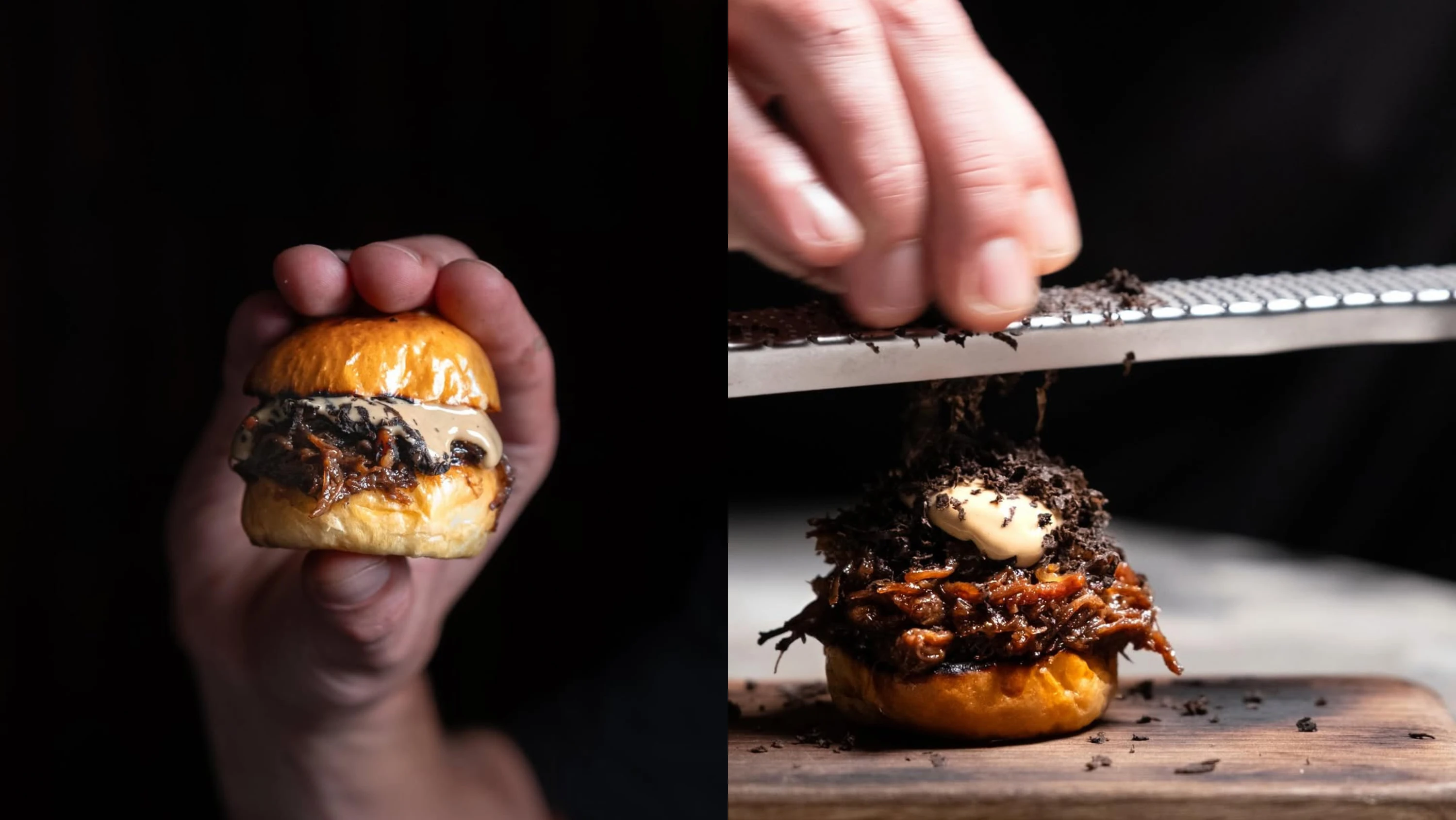 Fireside burger slider