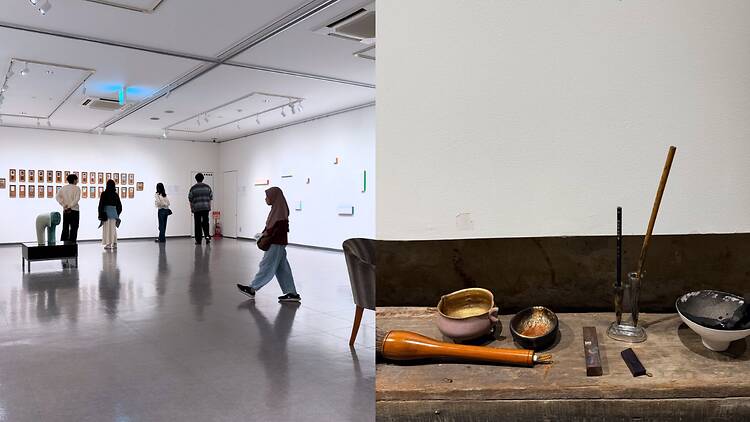 สัมผัสงานอาร์ตผ่านรสสัมผัสกาแฟ เปลี่ยนภาพจำการเสพศิลป์ยามฝนพรำ ที่ Galerie Monument