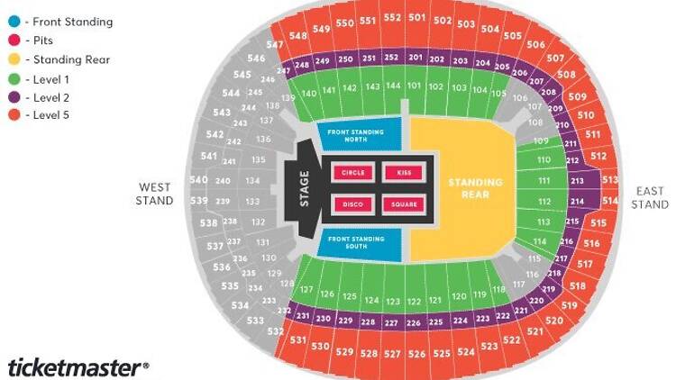 Harry Styles Wembley seating plan: best seats and capacity for London gigs
