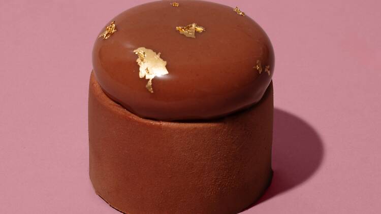 Pecan Caramel Entremet | Manam Chocolate Karkhana, Hyderabad Pecan Caramel Entremet | Manam Chocolate Karkhana, Hyderabad
