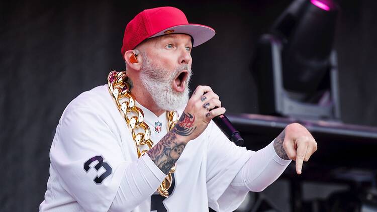 Fred Durst, cantante de Limp Bizkit. 