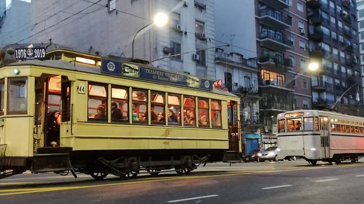 Rides on the Historic Buenos Aires Streetcar