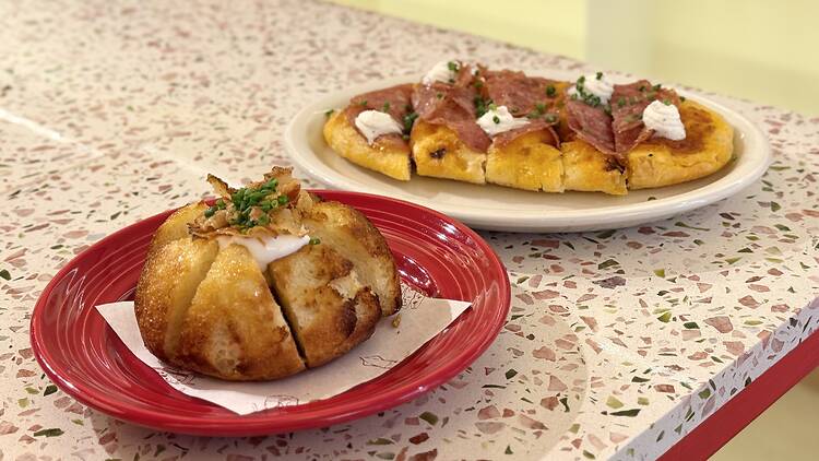 the spoon focaccia