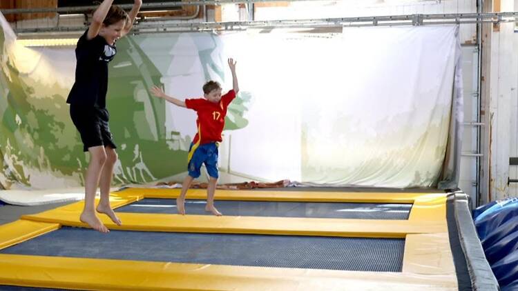 Feel the thrill at the trampoline park in Fårösund Feel the thrill at the trampoline park in Fårösund