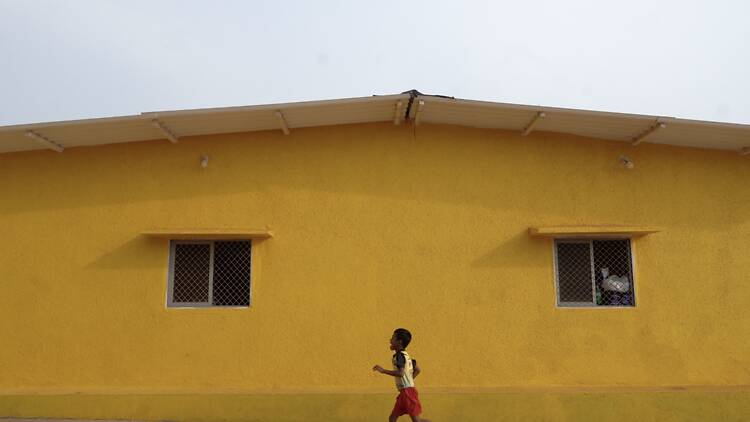 Bright hues are taking over Mumbai’s oldest fishing village as part of a restoration and repainting drive Bright hues are taking over Mumbai’s oldest fishing village as part of a restoration and repainting drive