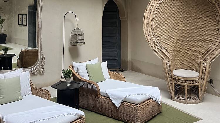 The spa at Riad Tarabel Marrakech