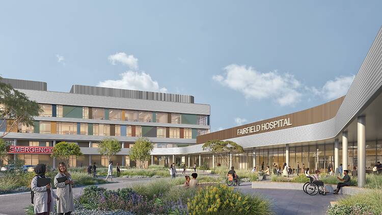 Fairfield Hospital redevelopment render