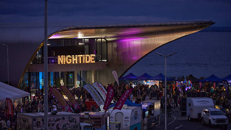 Nightide Food trucks at Nightide festival