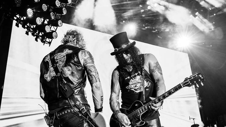 Guns 'N Roses will be back in Bengaluru, and they're also coming to Guwahati for the first time! Guns 'N Roses will be back in Bengaluru, and they're also coming to Guwahati for the first time!