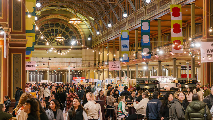 Finders Keepers Melbourne people attending the Finders Keepers Market in Melbourne