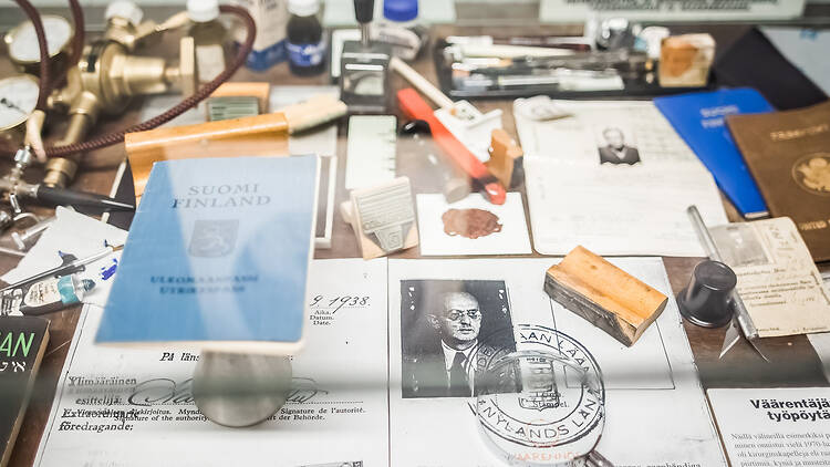 Leiki James Bondia Vakoilumuseossa Leiki James Bondia Vakoilumuseossa