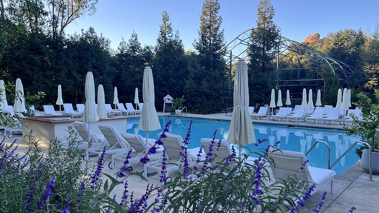 The pool at Calamigos Ranch Resort & Spa