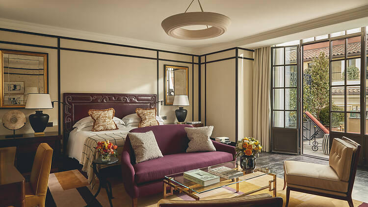 Presidential Suite at The Carlton hotel in Milan, Italy