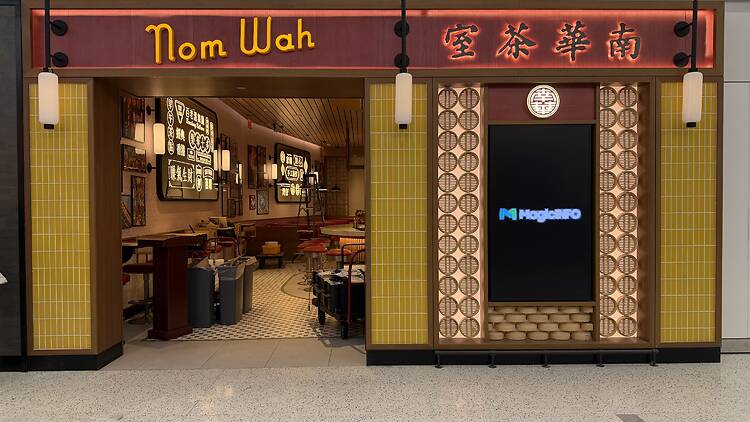 Nom Wah at JFK. Nom Wah at JFK.