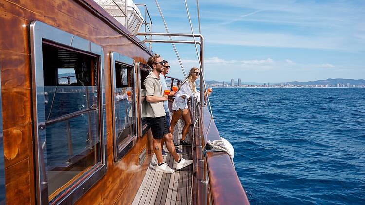 This is Med: See Barcelona from a Different Angle, Out at Sea This is Med: See Barcelona from a Different Angle, Out at Sea