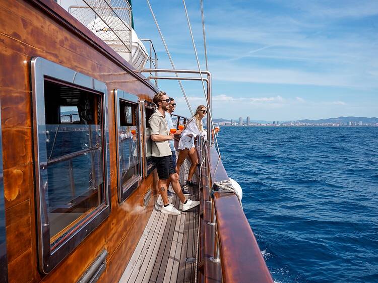 This is Med: See Barcelona from a Different Angle, Out at Sea This is Med: See Barcelona from a Different Angle, Out at Sea