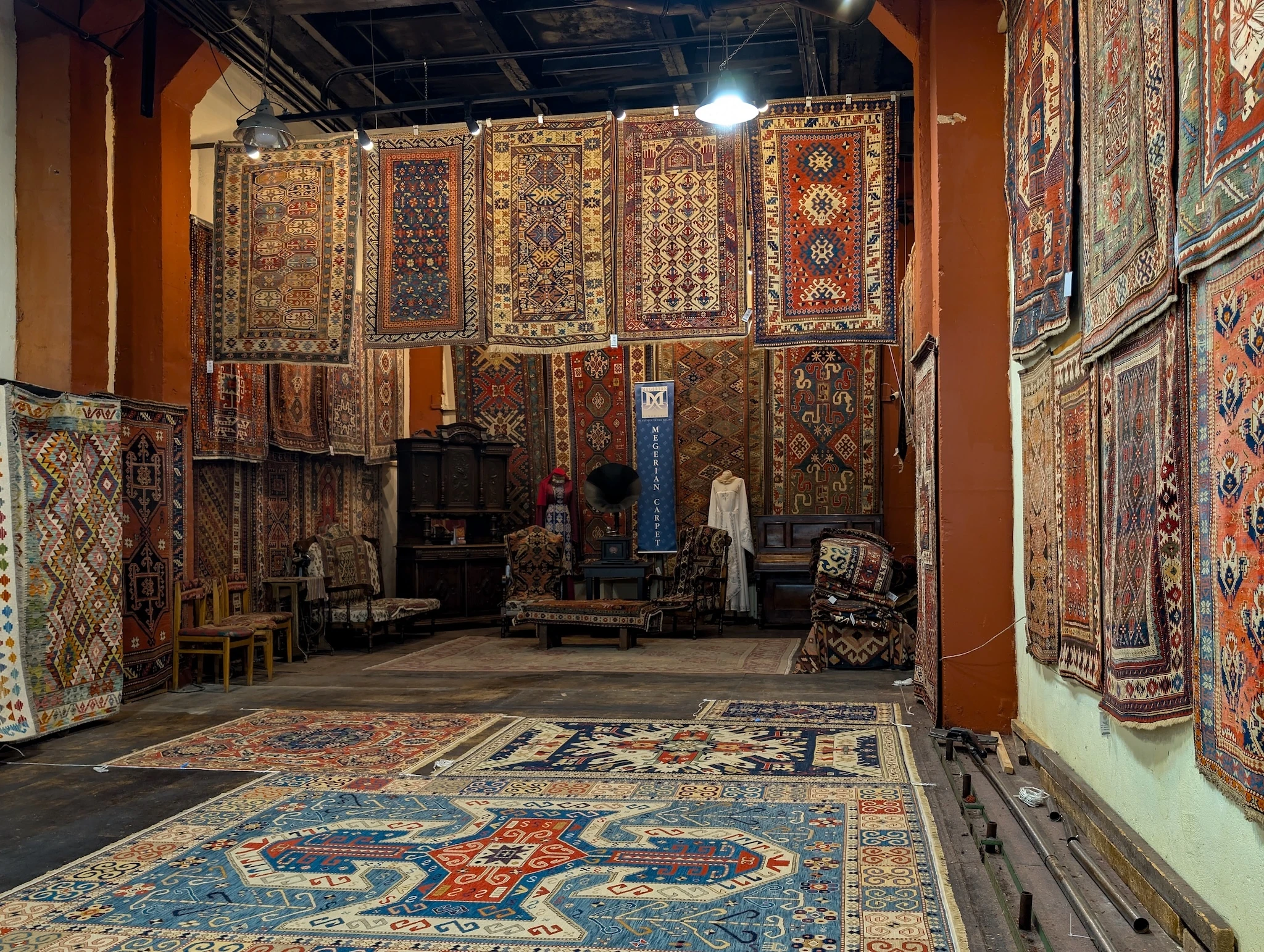 Traditional Armenian rug makers