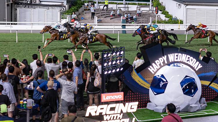 Racing with Football, The Hong Kong Jockey Club Racing with Football, The Hong Kong Jockey Club