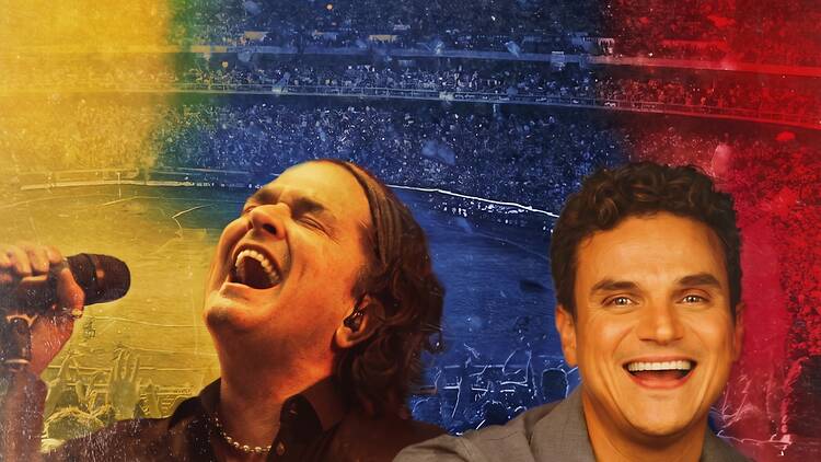 Carlos Vives & Silvestre Dangond Carlos Vives & Silvestre Dangond llegan al Estadio GNP Seguros