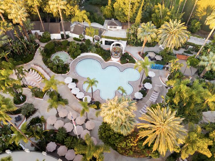Soak in some mineral waters at Glen Ivy Hot Springs