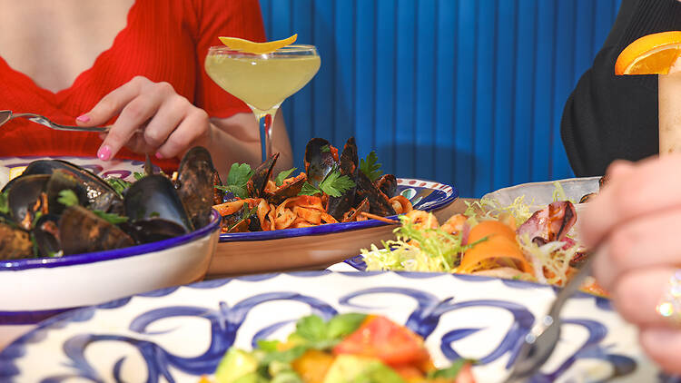 martini dishes  (eataly amalfi )