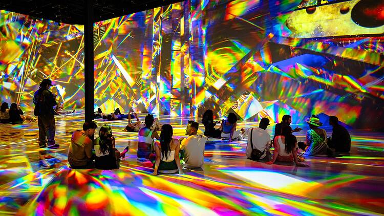 Interact with moving art at Artechouse Interact with moving art at Artechouse