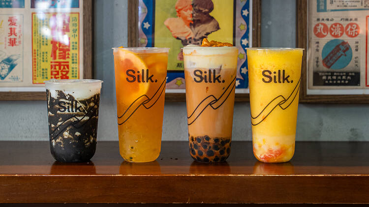 **retouched silk. bubble teas **retouched silk. bubble teas