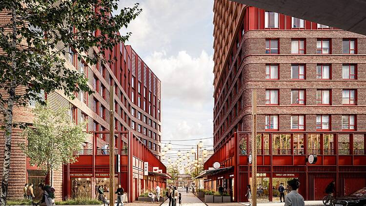 Plans for Glasgow Chinatown