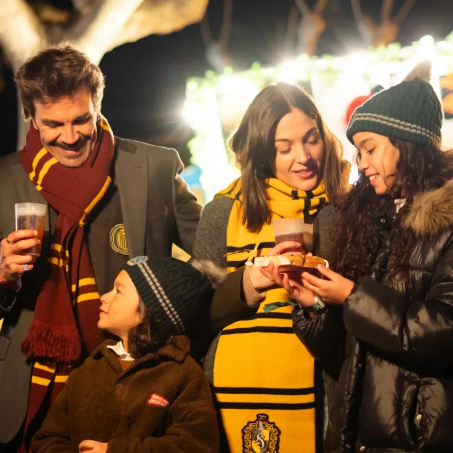 Espectacle amb drons de Harry Potter
