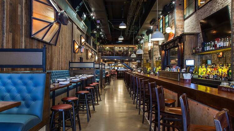 Interior of Mustang Harry's