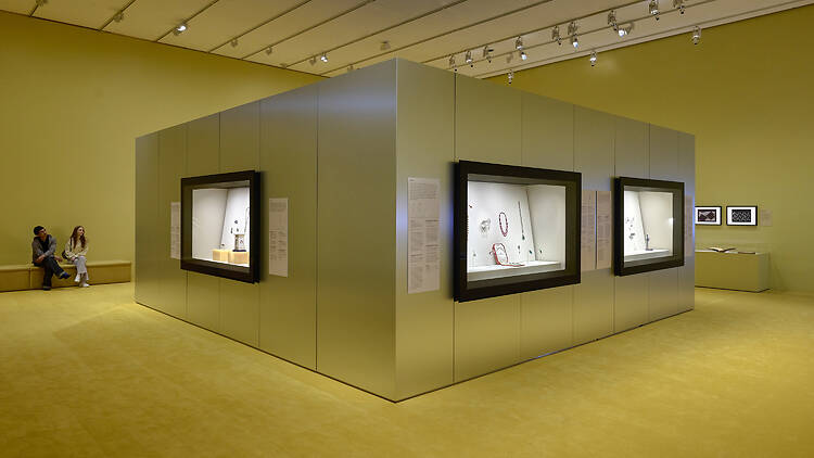 Cartier Jewellery on display the NGV.
