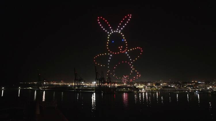 Show de drones en El Escorial UMILES