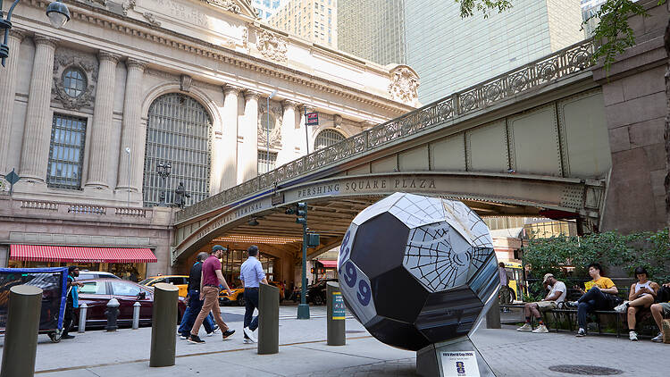 Mario Ayala at Grand Central Pershing Square. Mario Ayala at Grand Central Pershing Square.