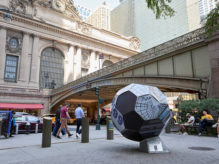 This World Cup-themed public art project is debuting across all five boroughs