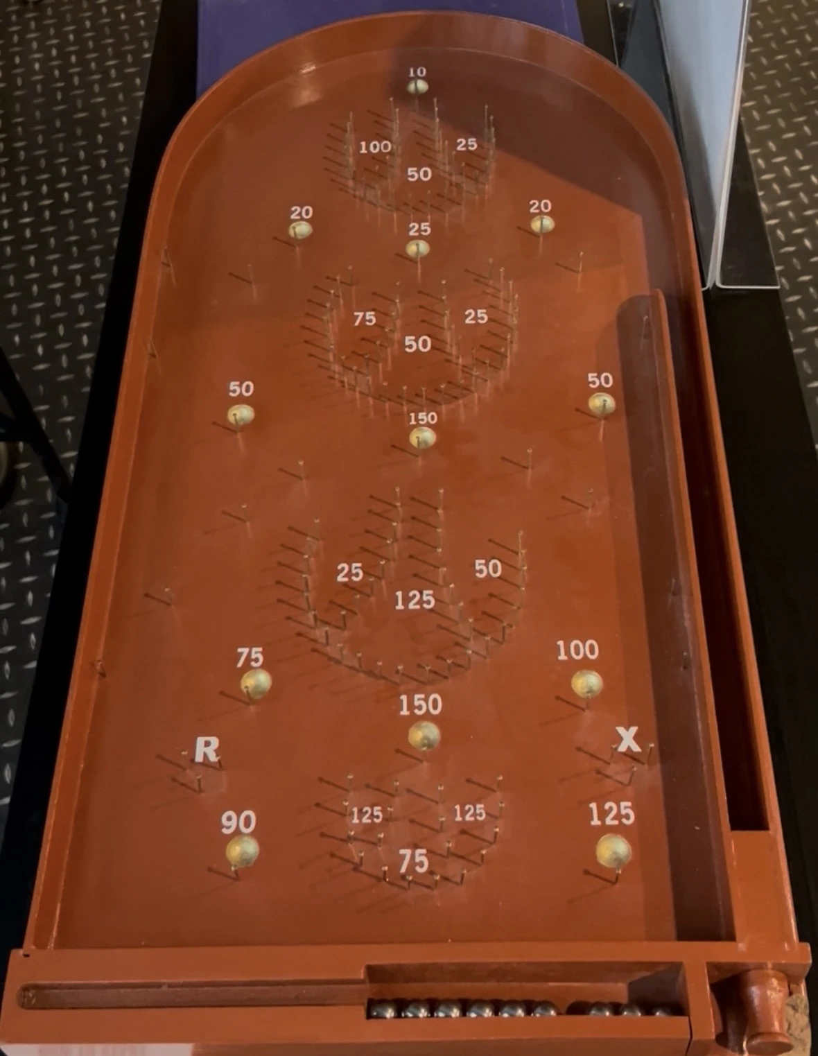 Classic pin bagatelle