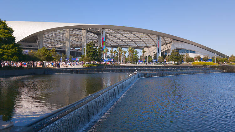 SoFi Stadium during the FIFA World Cup