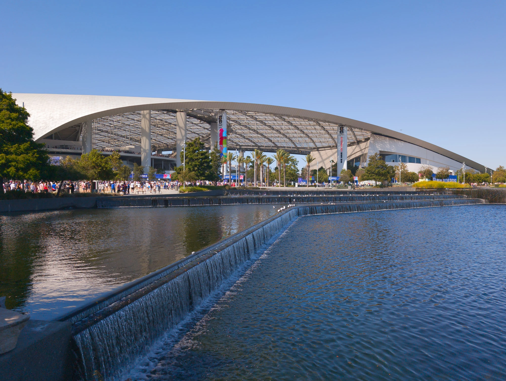 SoFi Stadium during the FIFA World Cup