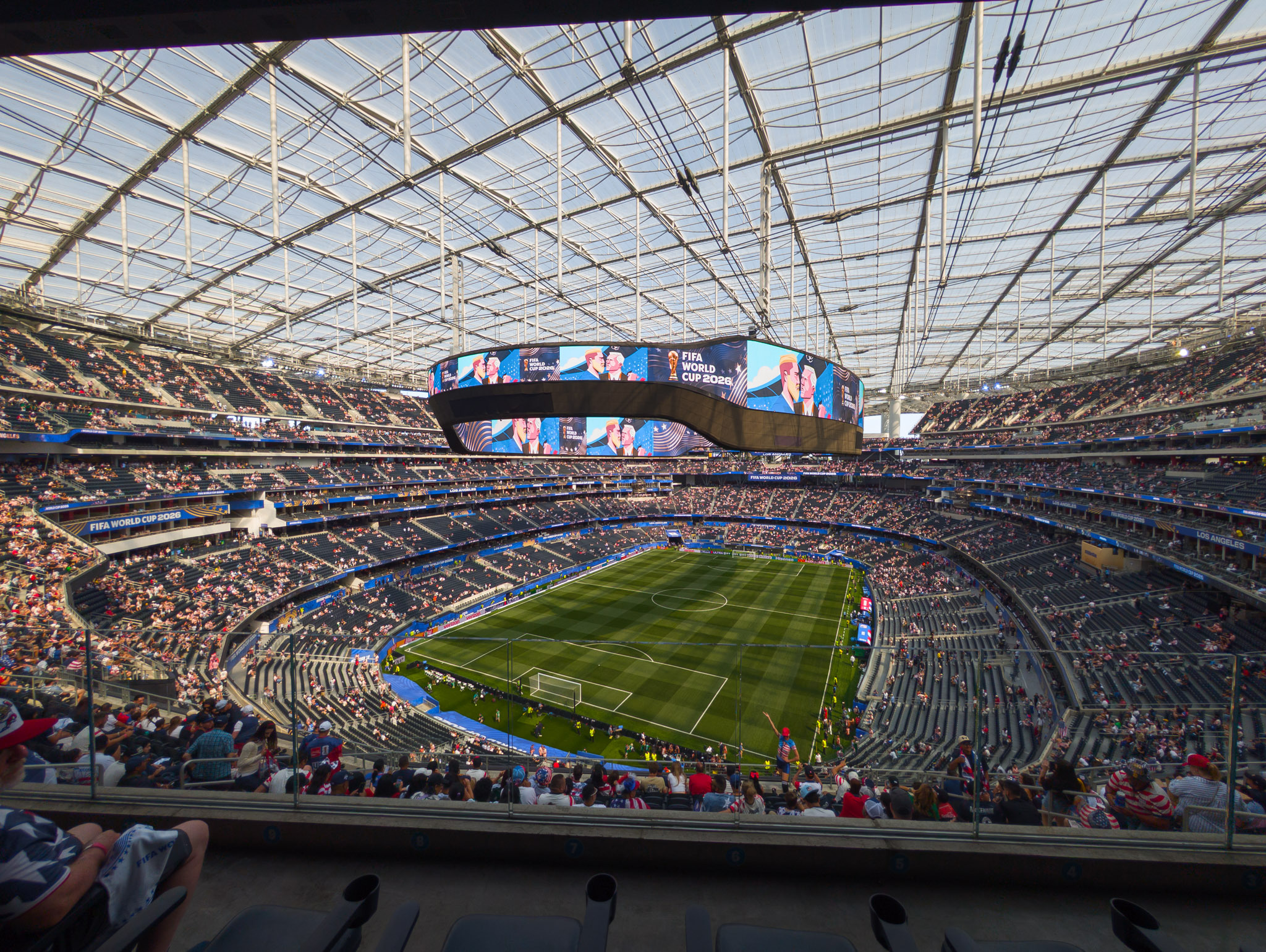 SoFi Stadium during the FIFA World Cup