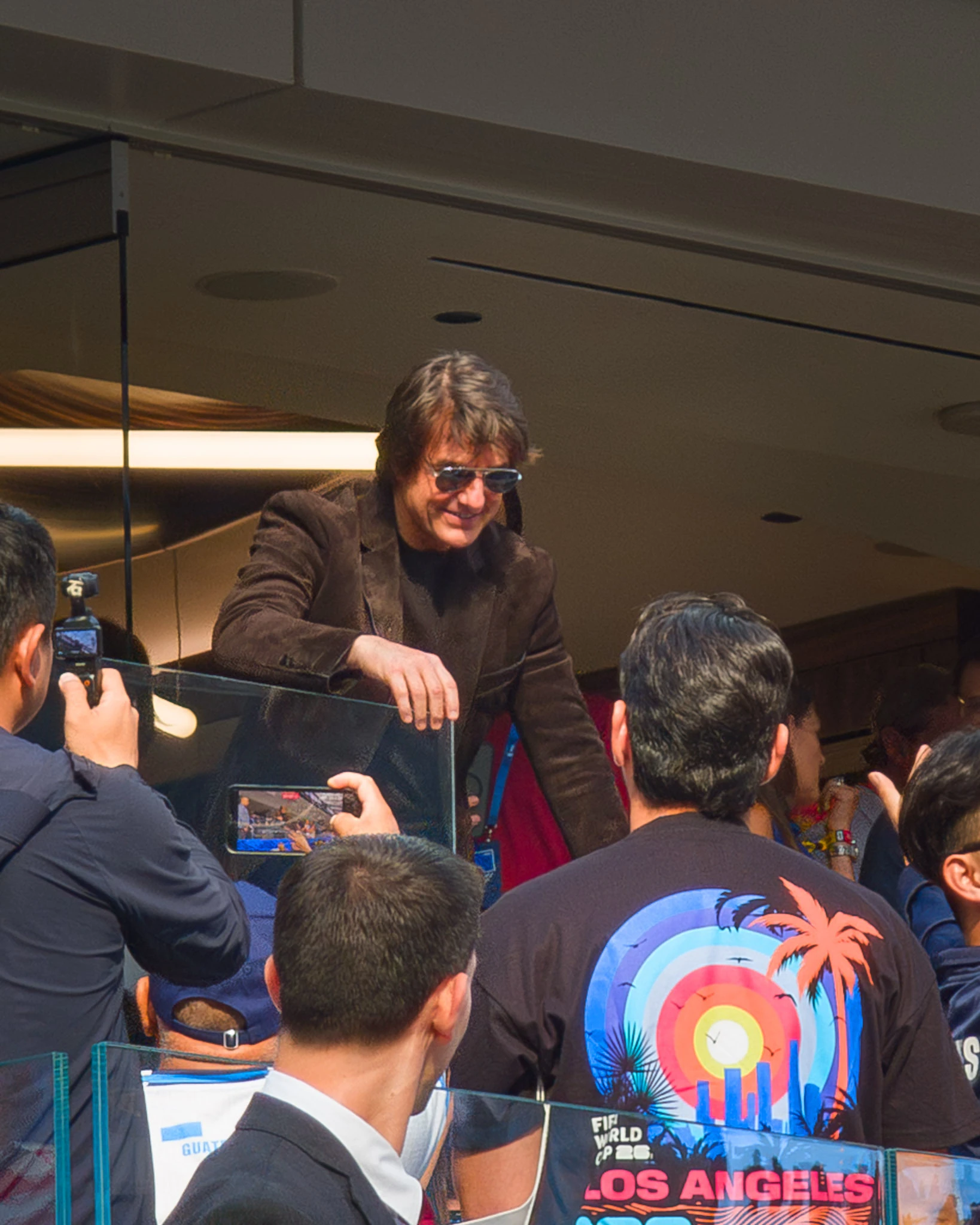 Tom Cruise at the FIFA World Cup