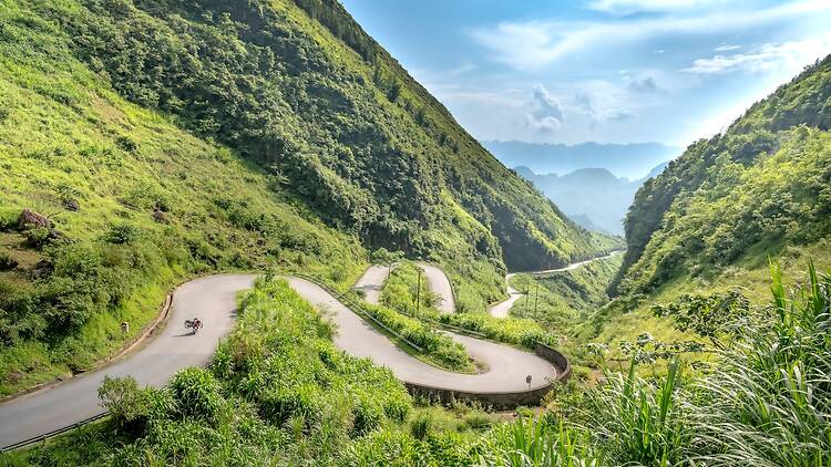 Ha Giang, Vietnam Tham Ma Pass in Ha Giang province, Vietnam
